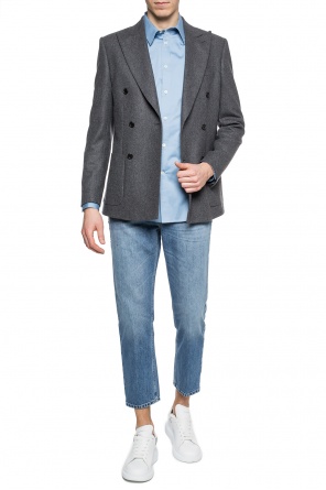 Shirt with sewn-on stripes, zdjęcie 2 Shirt with sewn-on stripes od Alexander McQueen